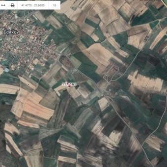Tekirdağ Saray Edirköy de 854 m2 SATILIK Arsa