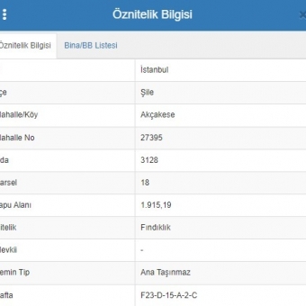 Kazaklar Emlak’tan Şile Akçakese'de Deniz Manzaralı Satılık Arazi