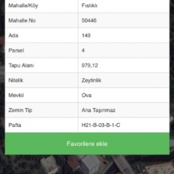 ARMUTLU FISTIKLI MEVKİİNDE 980M2 YOLA CEPHELİ FIRSAT...