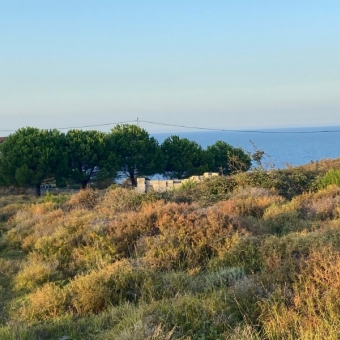 sile karacaköyde satılık denız manzarali imarli arsa